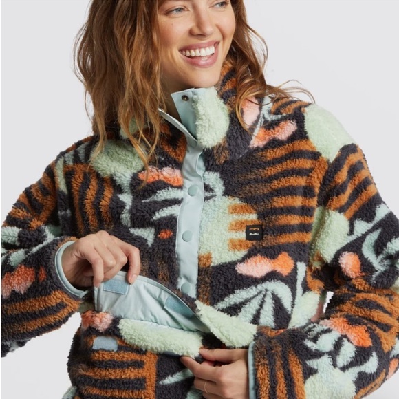 🔥🔥BILLABONG - A/DIV SWITCHBACK PULLOVER FLEECE🔥🔥 - Picture 9 of 10